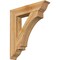 Ekena Millwork Imperial Traditional Rough Sawn Bracket, Western Red Cedar, 6"W x 32"D x 36"H BKT06X32X36IMP01RWR - alternate 1